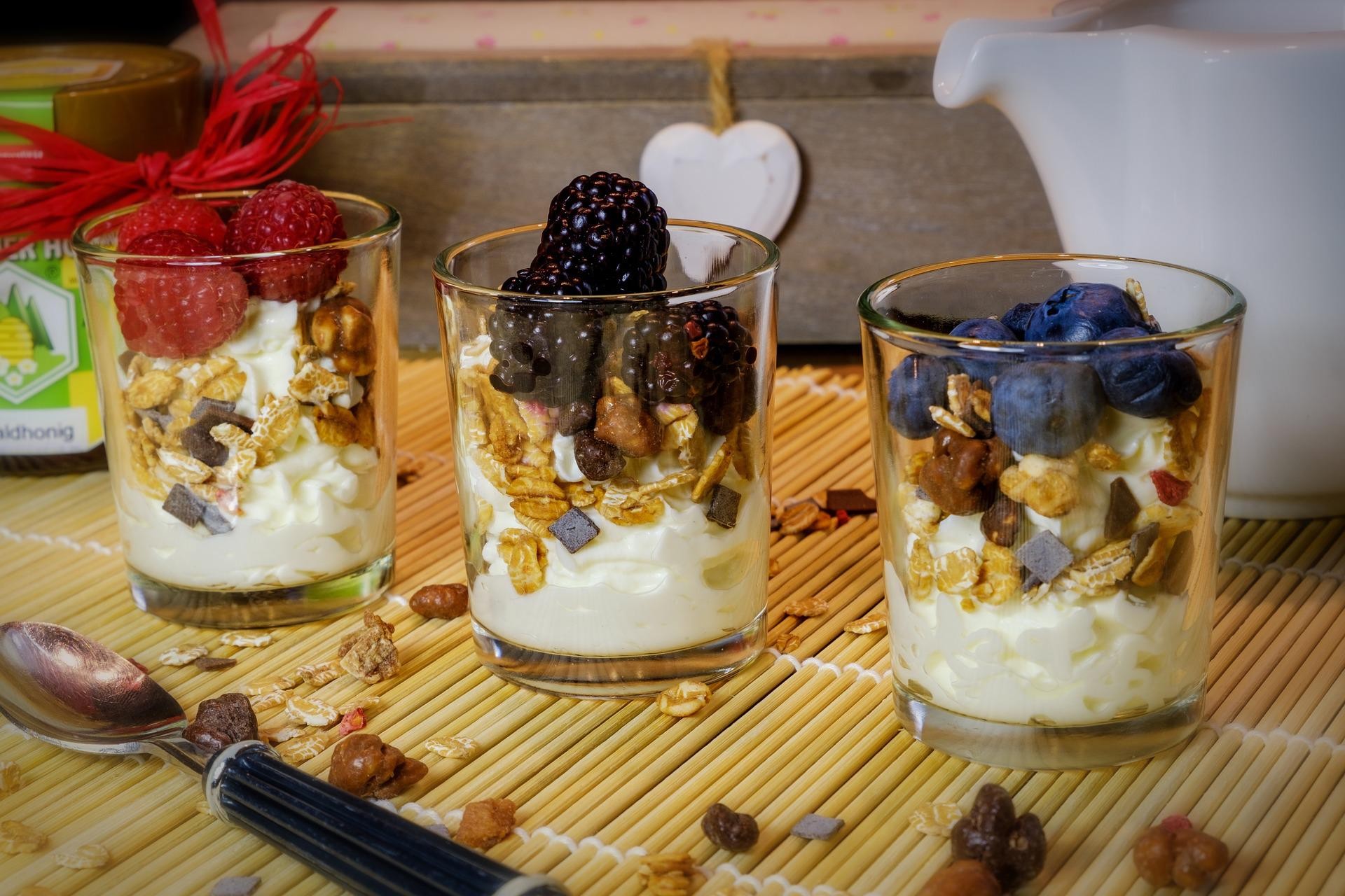 Yogurt magro e crema budwig