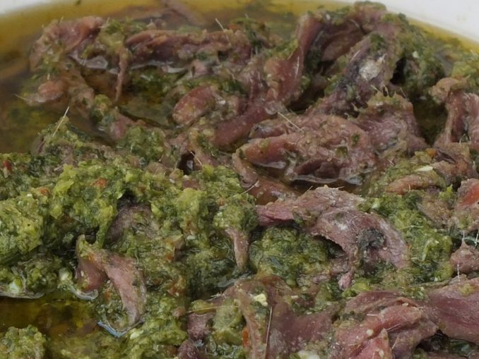 Acciughe al Verde, alla piemontese