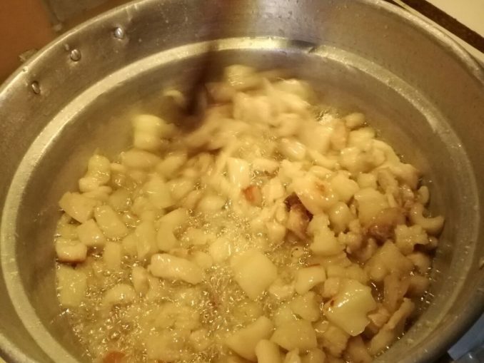 frittole-cottura