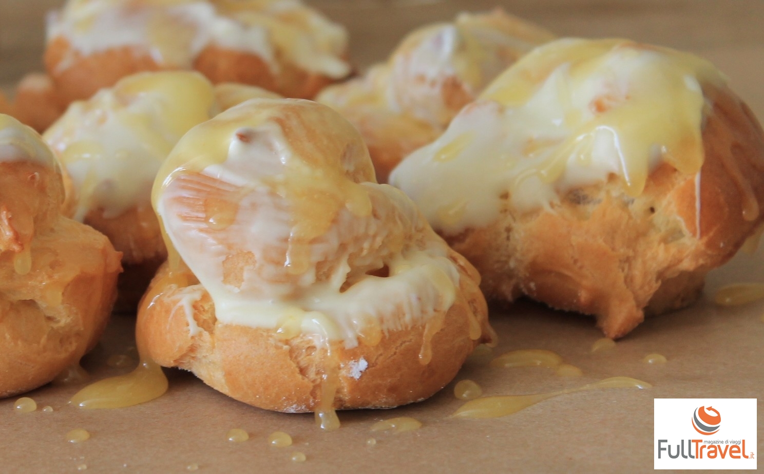 Bigne di carnevale al limone