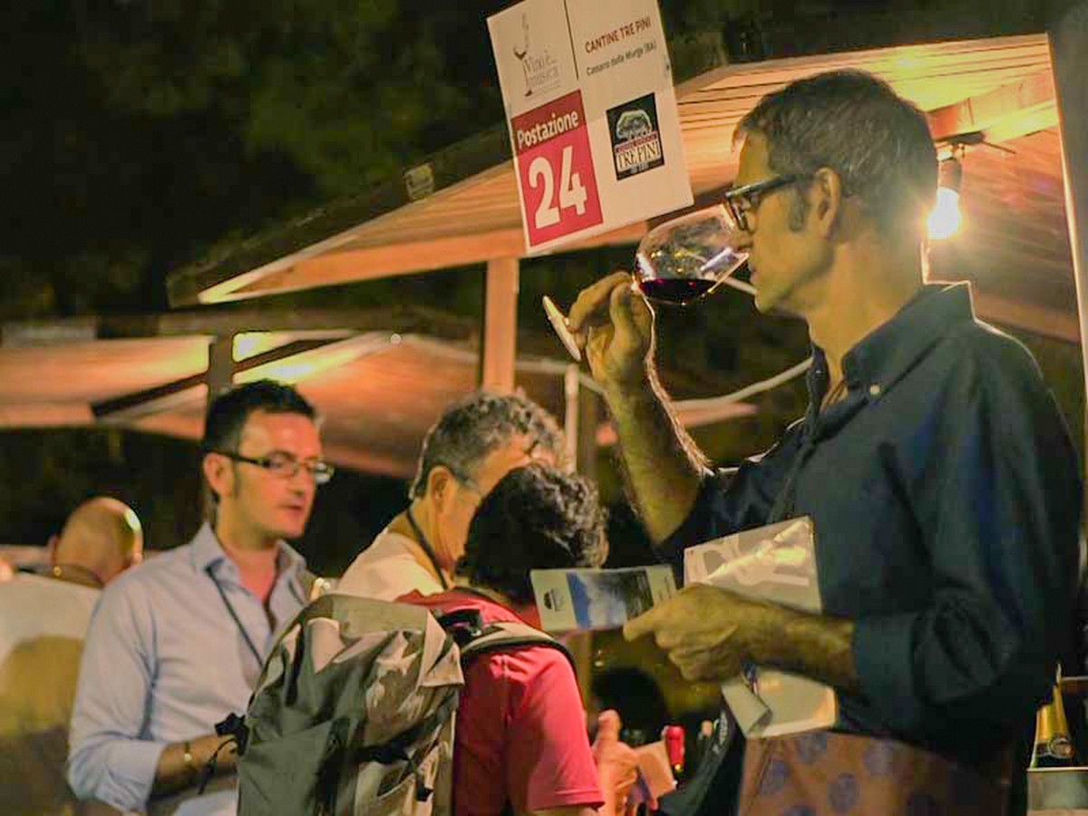 Weinprobe und Musik