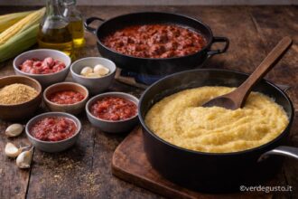 Polenta ciociara con sugo - Foto Vgai
