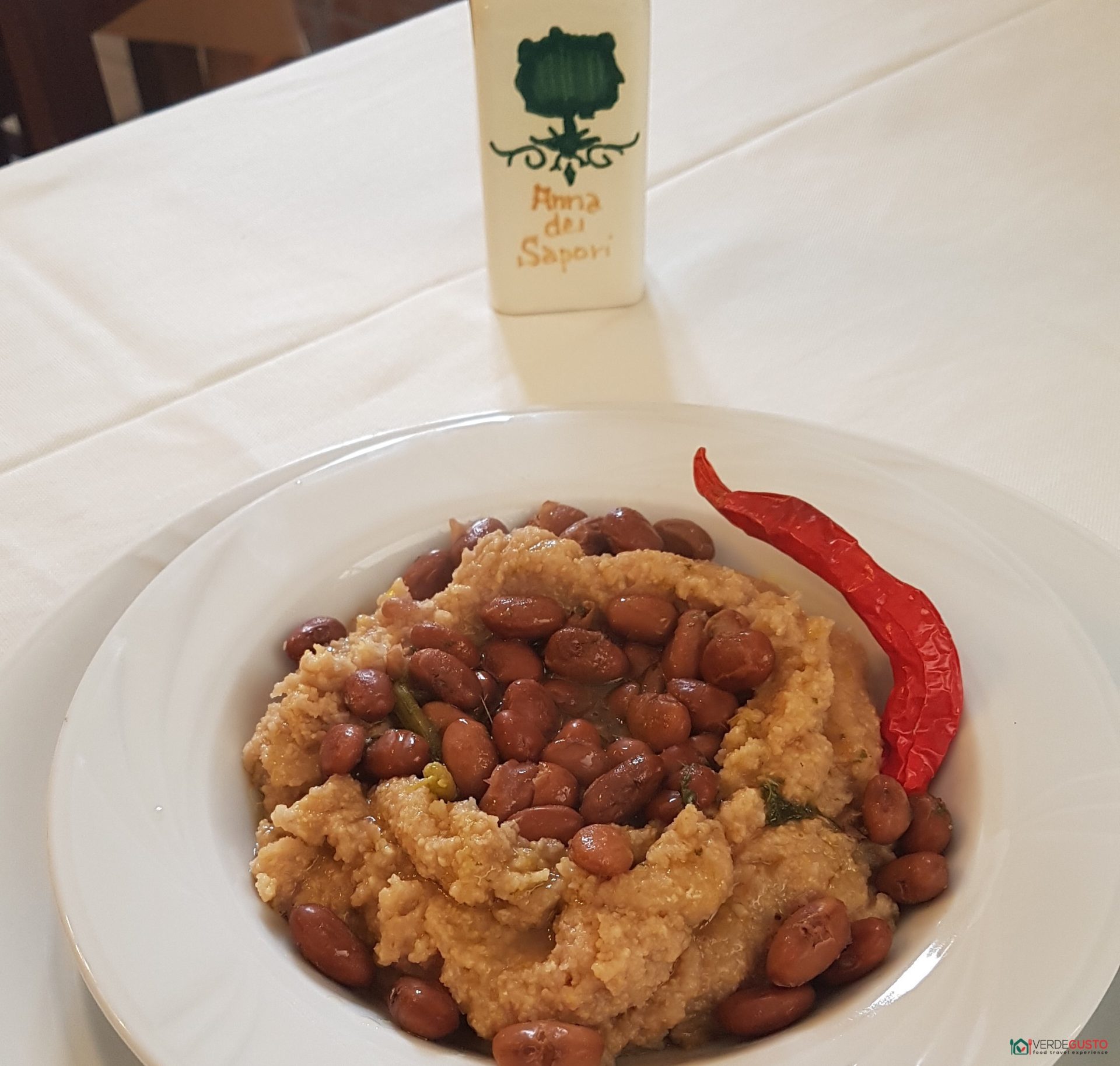 Farinata e fagioli, Anna dei Sapori -©Foto Anna Bruno/VerdeGusto
