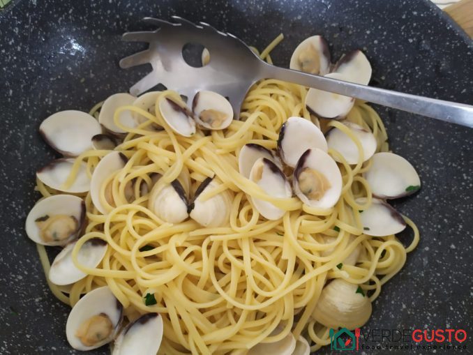 Linguine alle vongole -©Foto Anna Bruno/VerdeGusto