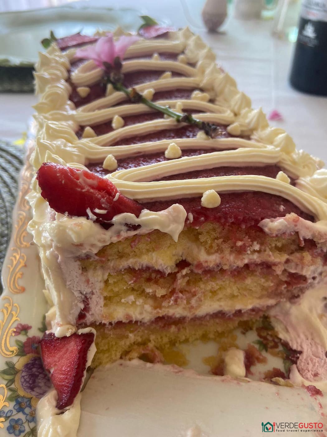 Plumcake alle fragole