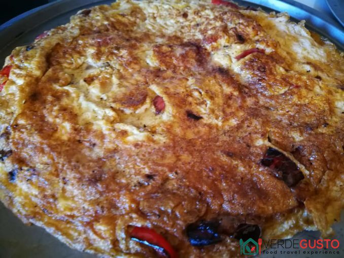 Frittata di peperoni -©Foto Anna Bruno/VerdeGusto