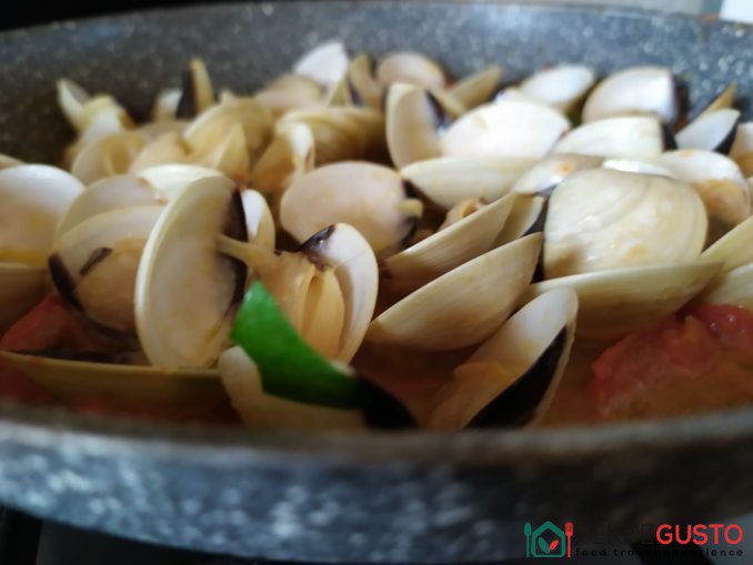 Vongole in padella -©Foto Anna Bruno/VerdeGusto
