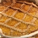 Crostata vegana con marmellata d'arancia