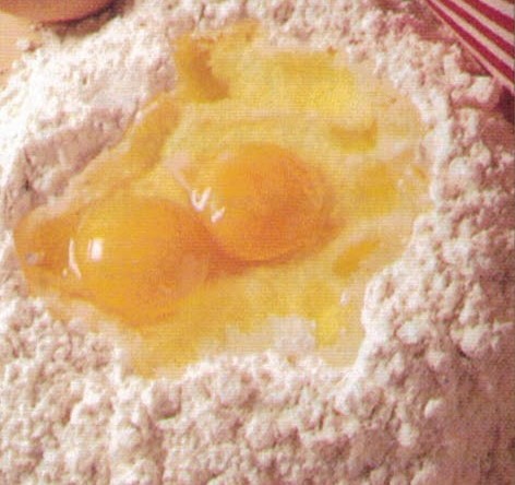 Marubini ai tre brodi - impasto