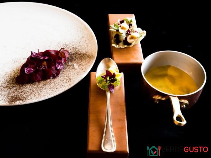 Scampi barbabietola e bagna cauda - Foto Silvia Masoero