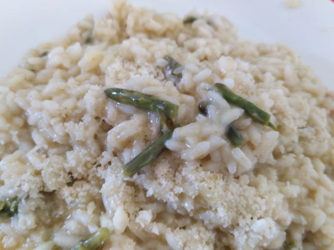 Risotto agli asparagi selvatici