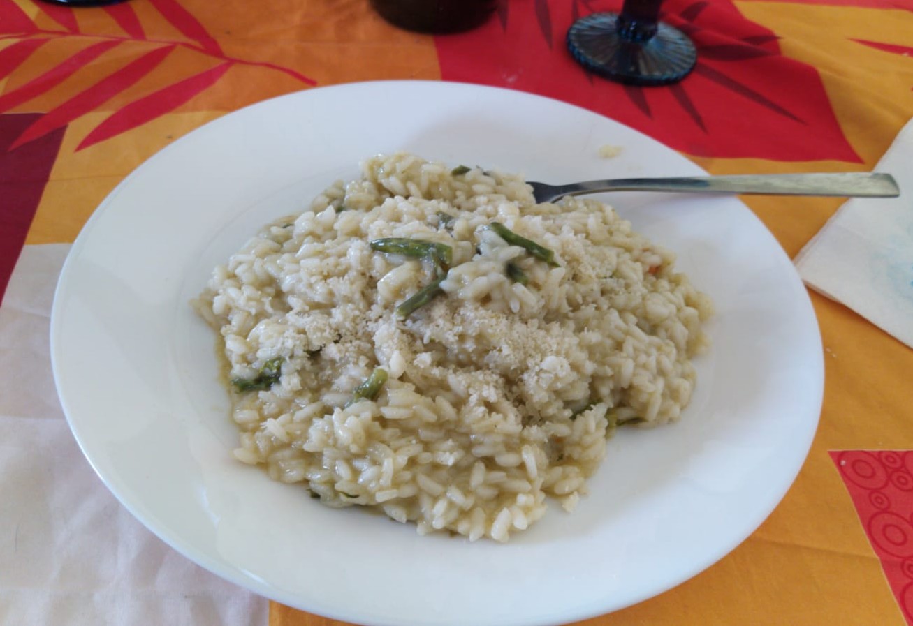 Risotto agli asparagi selvatici