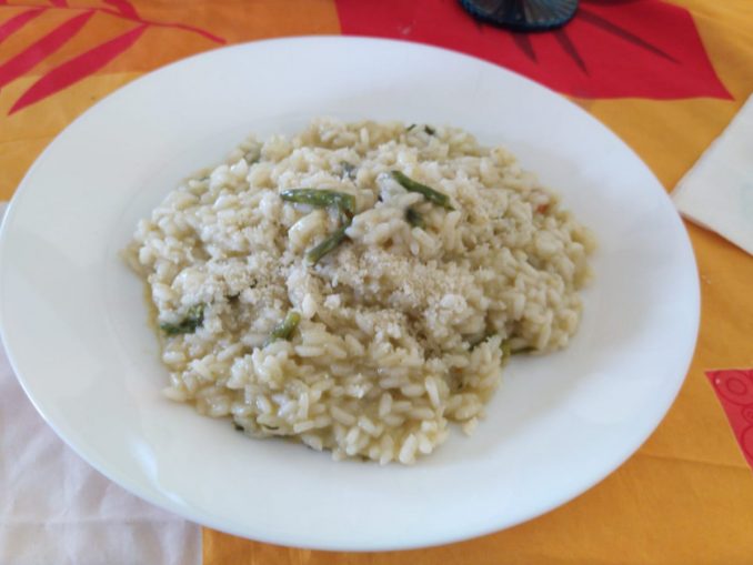 Risotto agli asparagi selvatici