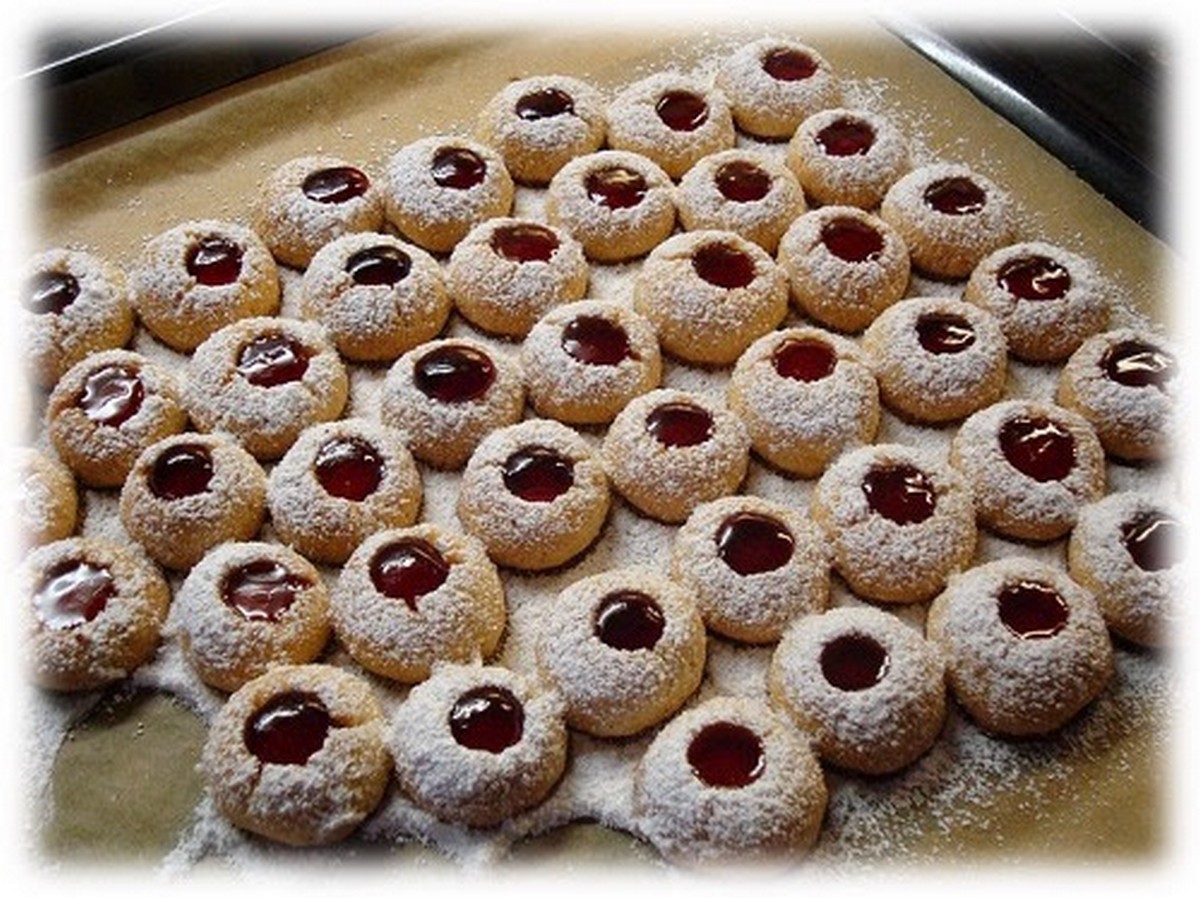 Biscotti al burro e marmellata