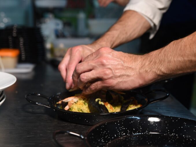 Paella ai frutti di mare - Foto di Andreina Nacca