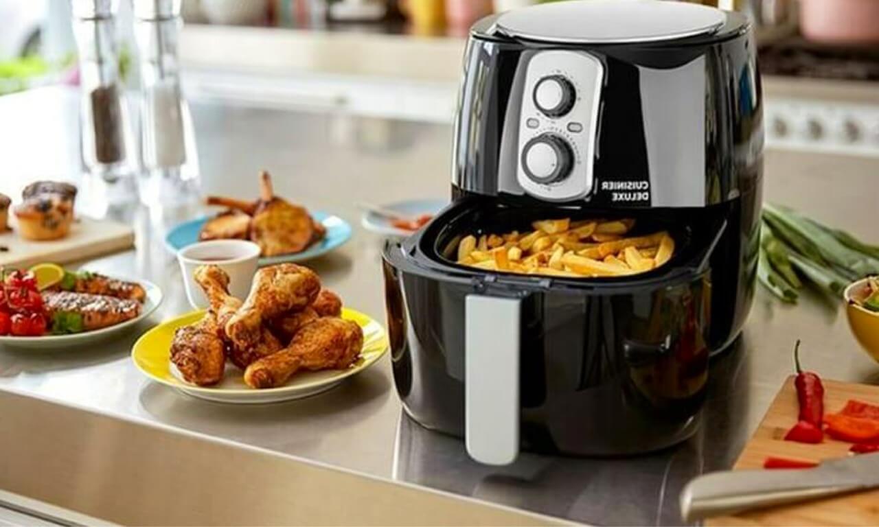 Russell Hobbs Friggitrice ad aria XL 5.5 l + Multicooker, 8 funzioni  cottura, Energy saving, doppie resistenze come un forno, no olio, 1600 W,  lavastoviglie ok, max 260°C, Satisfry & Grill 26520-56 : : Grandi  elettrodomestici