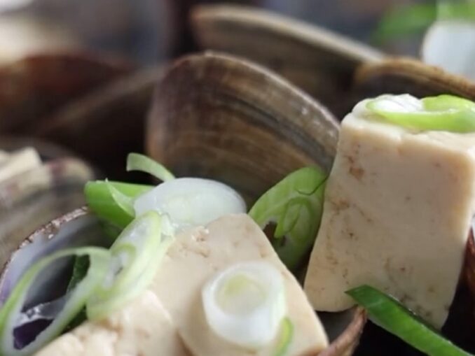 Tofu e vongole