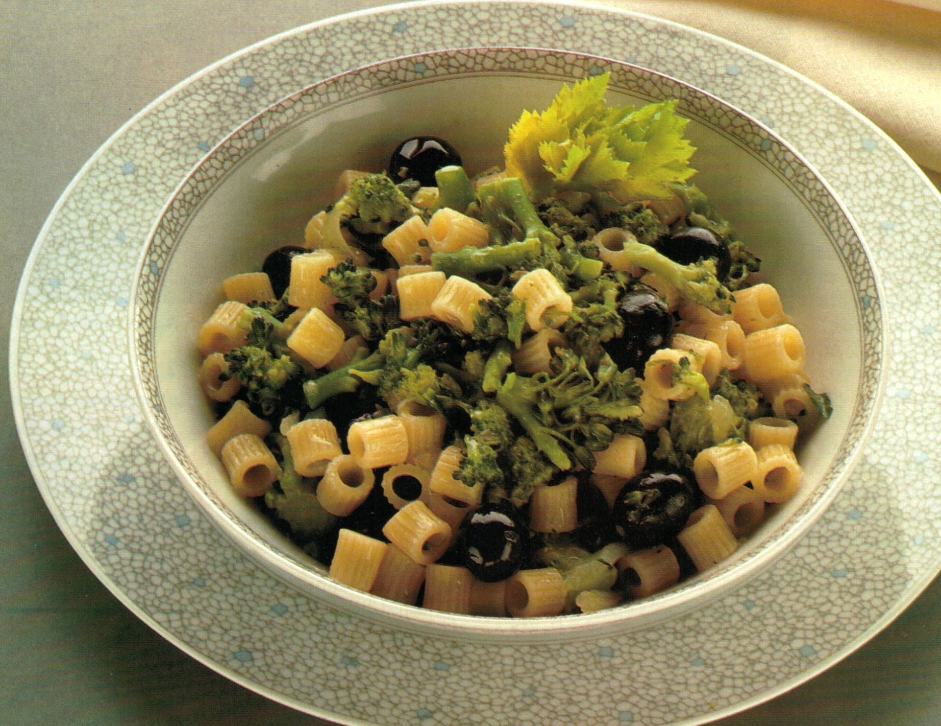 Sicilian pasta and broccoli