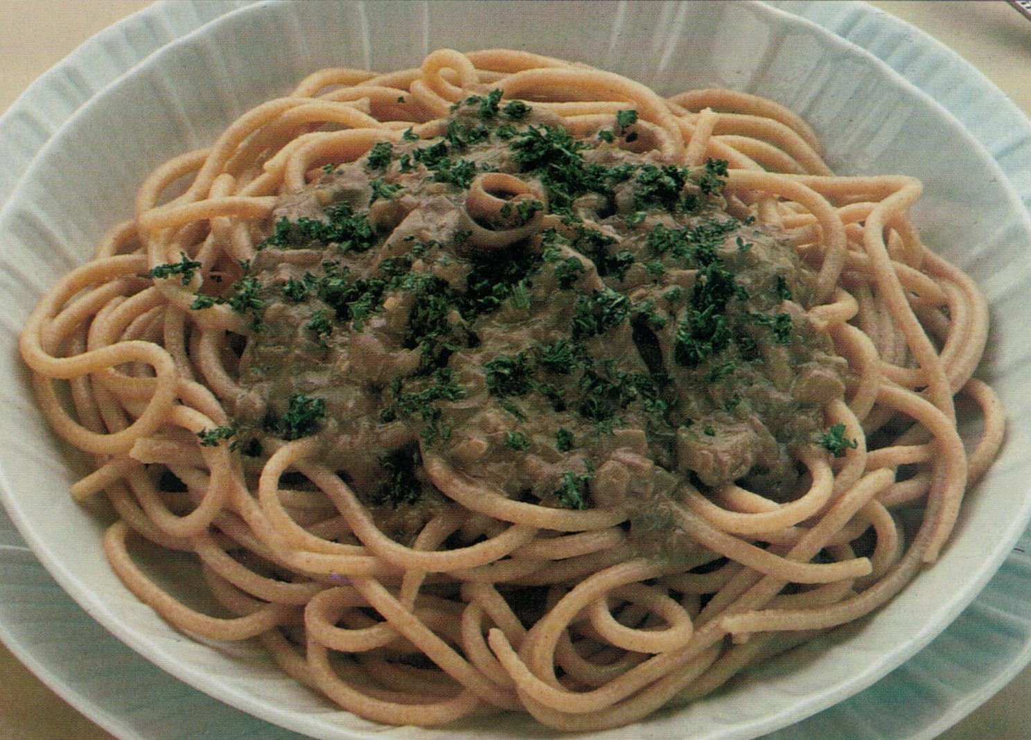 Bigoli con acciughe