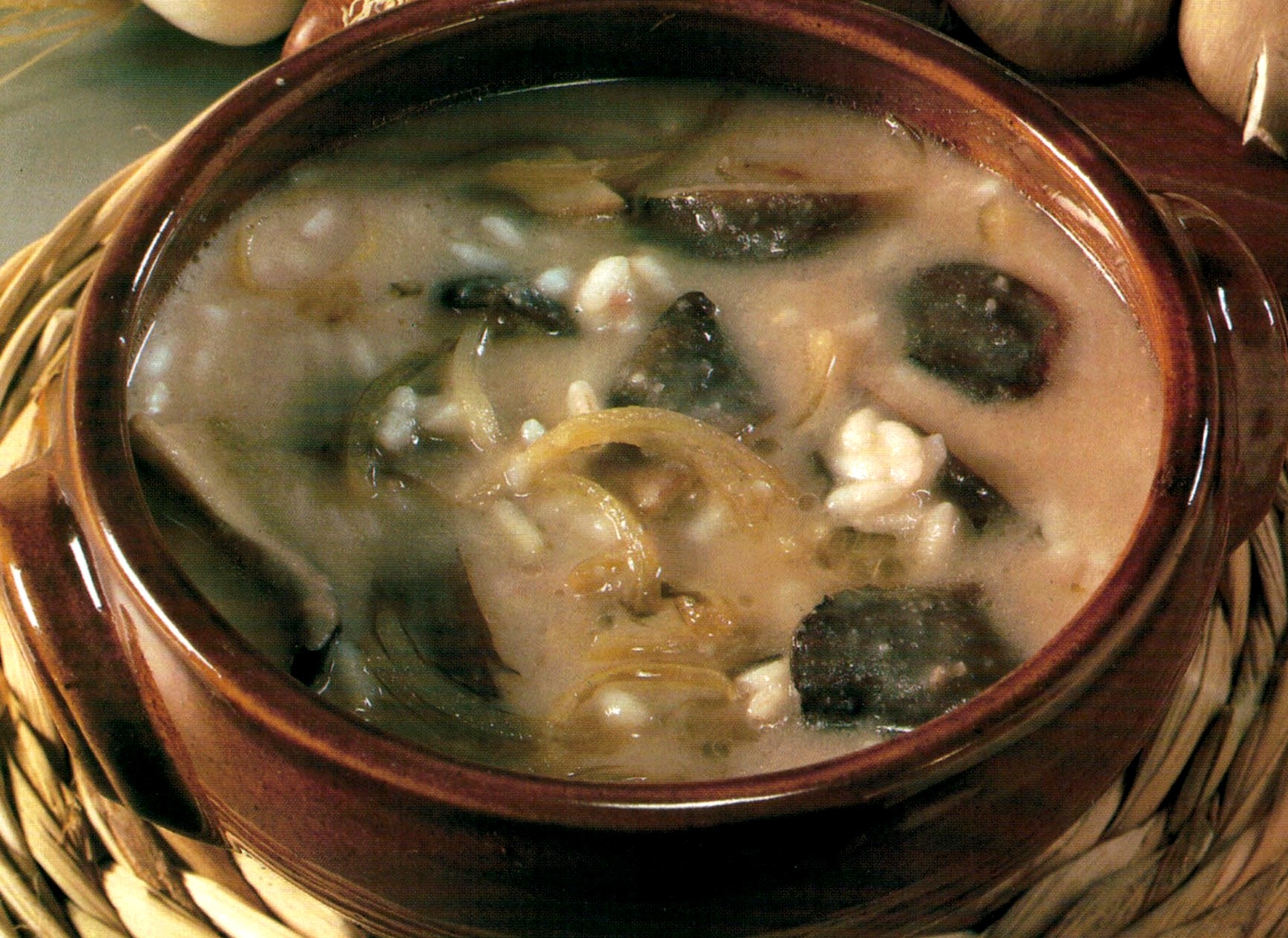 Riso, fagioli e funghi