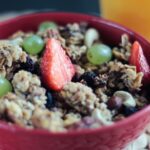 Muesli is rich in fiber