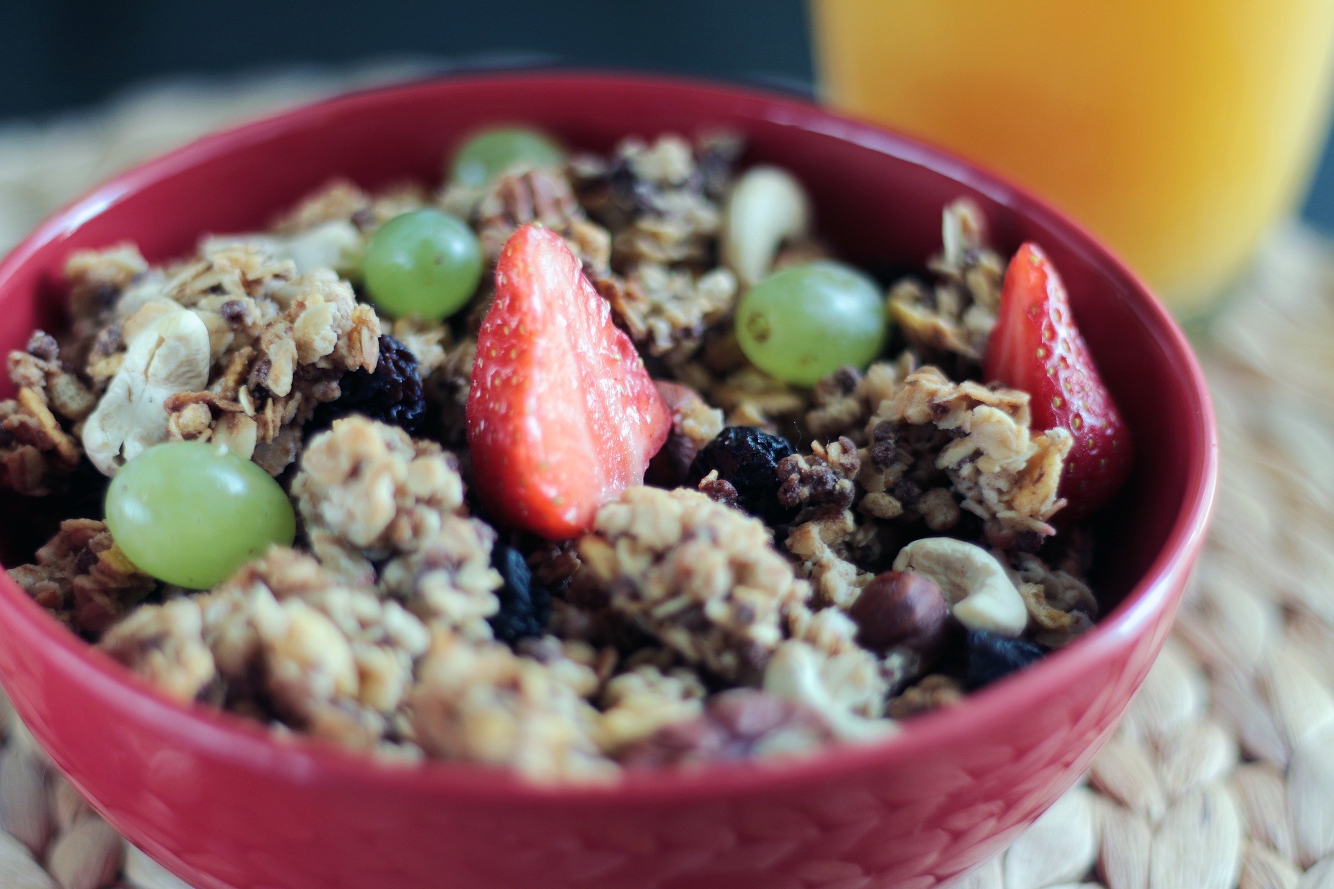 I muesli sono ricchi di fibre