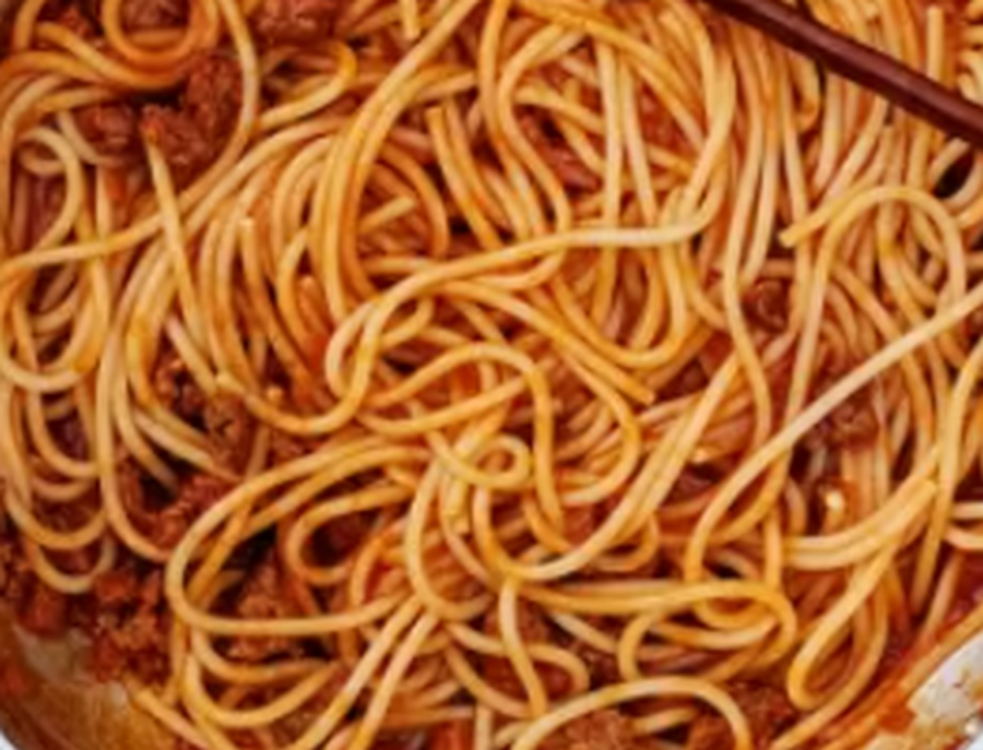 Spaghetti with buttera
