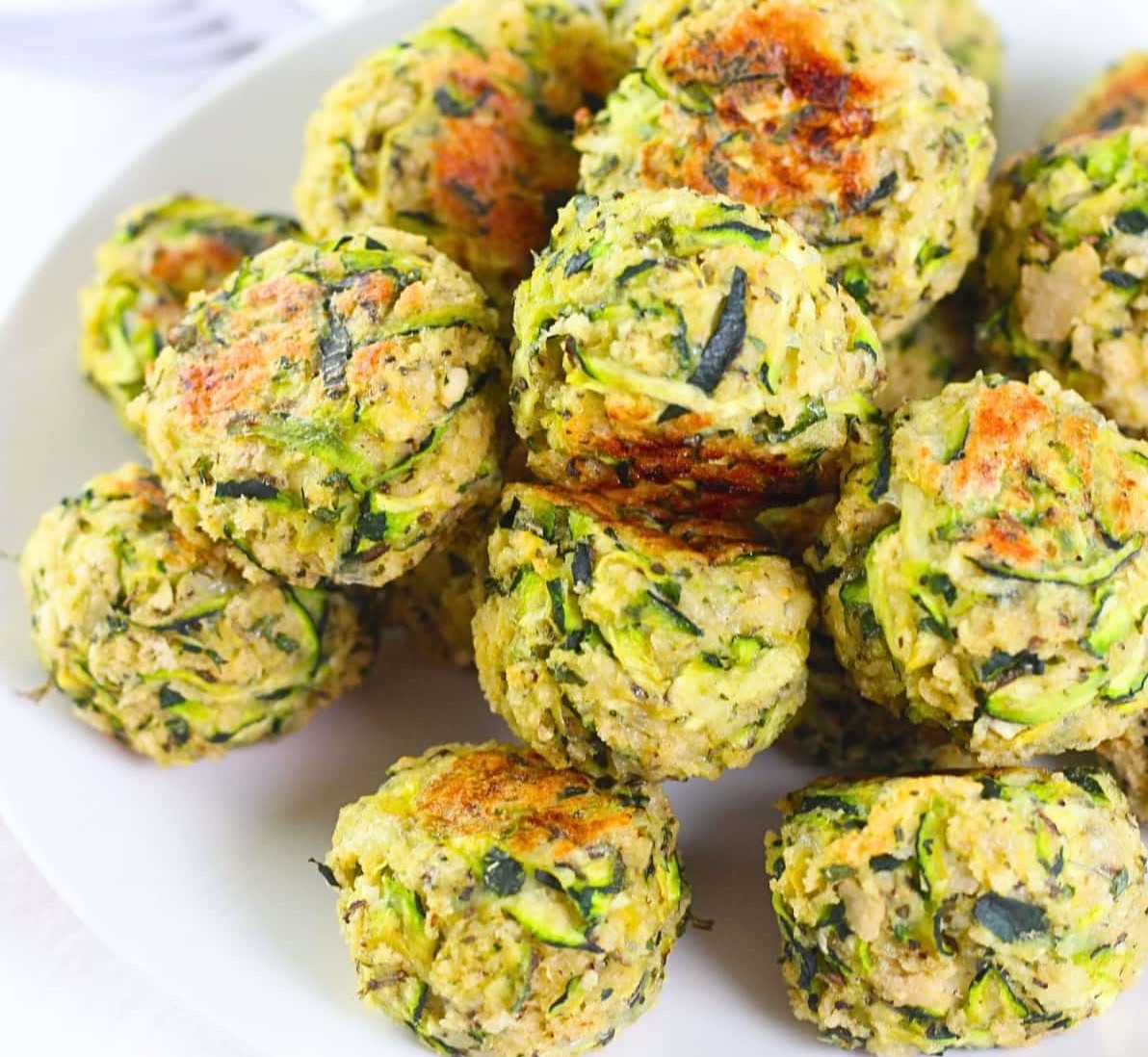 Polpette di zucchine al forno