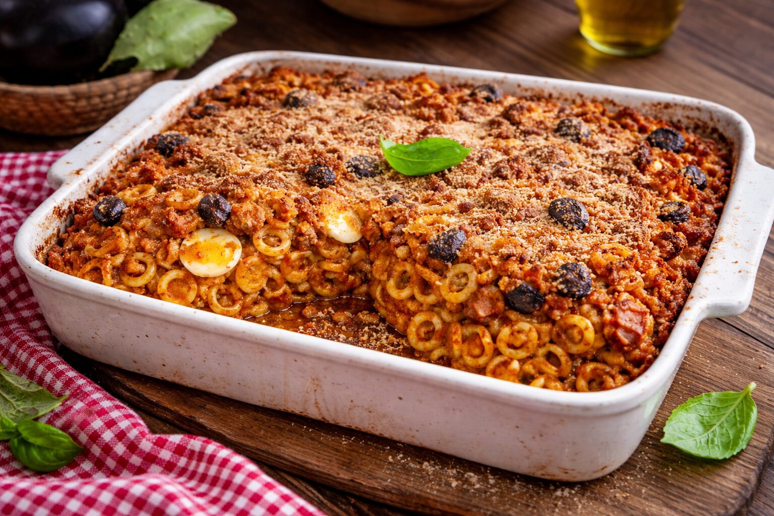 Anelletti alla siciliana, palermitana- Foto Vgai