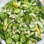 Insalata di cetrioli e feta
