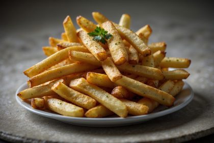 Patatine fritte fate in casa - Foto di Frank Reppold Pix