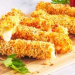 Bastoncini di mozzarella con frggitrice ad aria