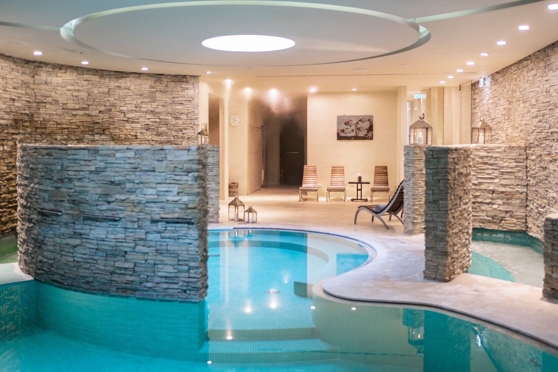 L'area benessere di Castel Monastero - Foto US