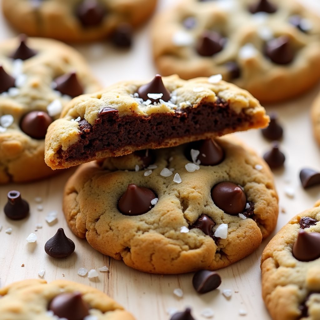 Biscotti con gocce di cioccolato e olio d'oliva - Foto VGAI