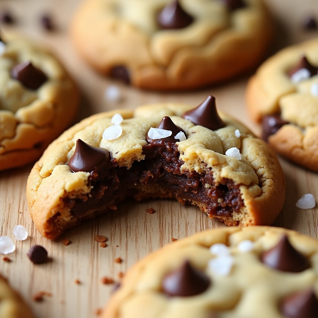 Biscotti gocce di cioccolato e olio d'oliva - Foto VGAI