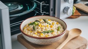 Risotto al microonde mais e asparagi - Foto VGAI
