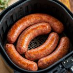 Sausage with air fryer - Photo VGAI