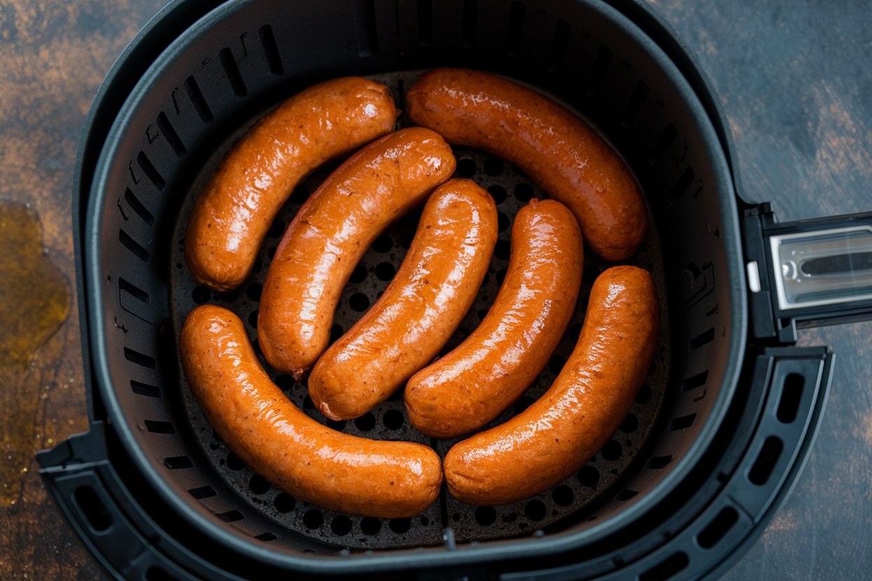 Luftgebratene Wurst – VGAI-Foto