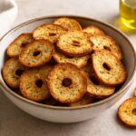 Chips di bagel croccanti con friggitrice ad aria - Foto VGAI