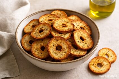 Air Fryer Crispy Bagel Chips - VGAI Photo