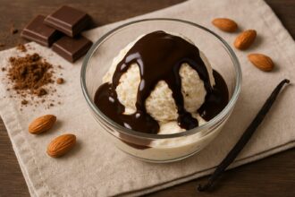 Salsa al cioccolato fondente con microonde - Foto VGAI