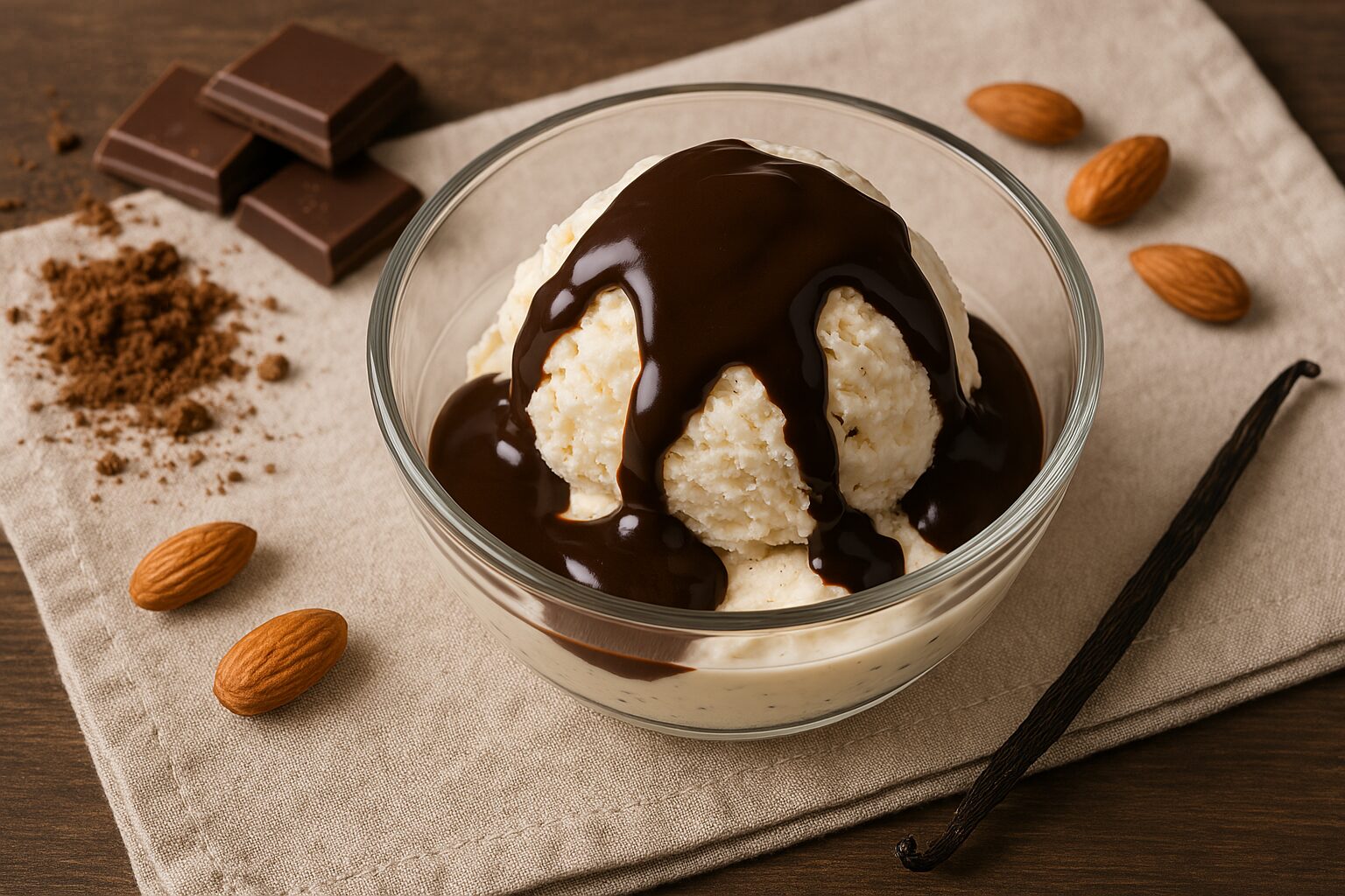 Salsa al cioccolato fondente con microonde - Foto VGAI
