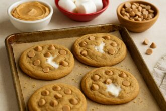 Biscotti al burro di arachidi fluffernutter - Foto VGAI