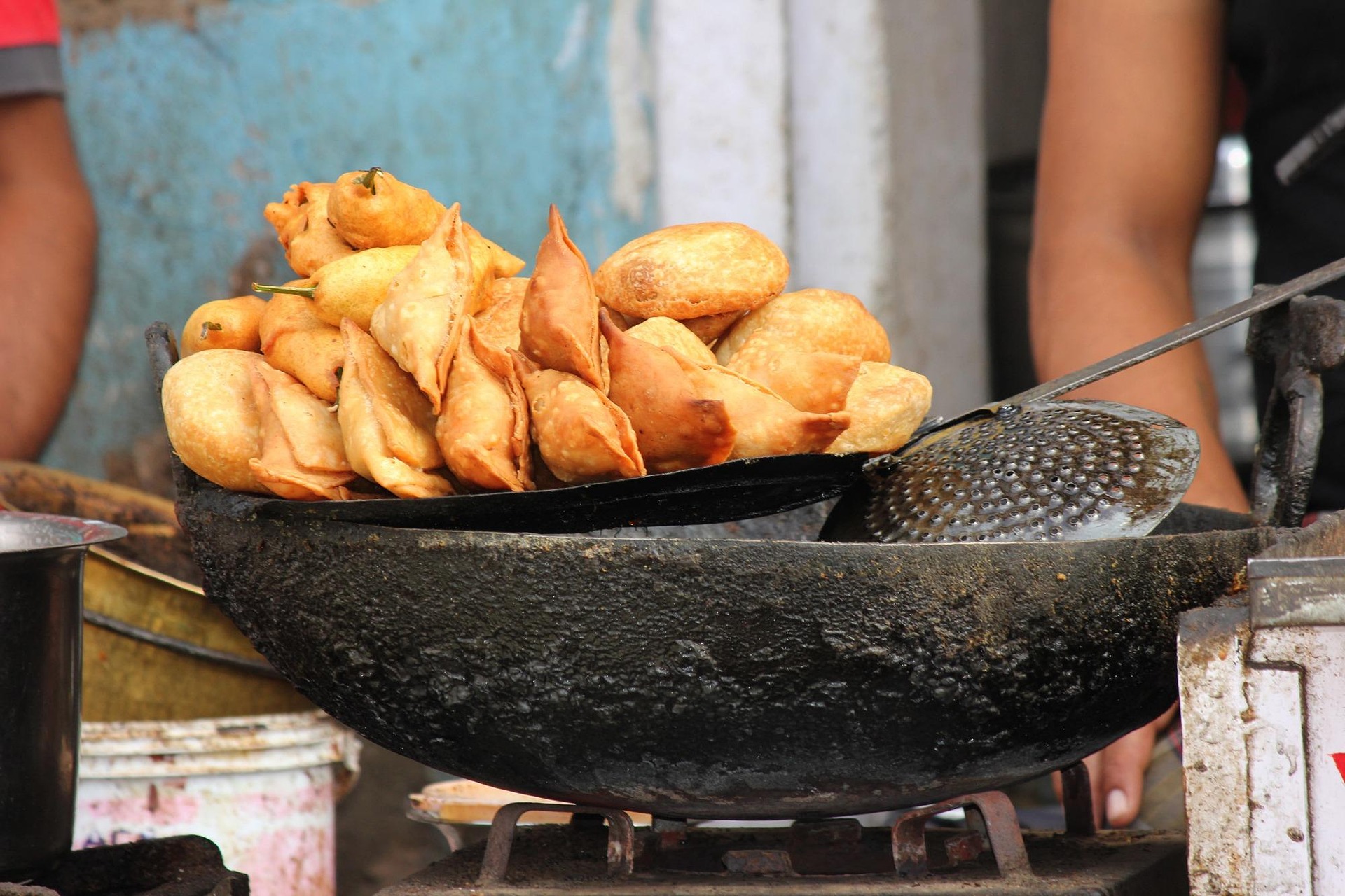 Samosa, street food indiano - Foto di Ashish Choudhary Pix