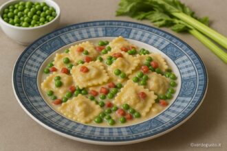 Ravioli di verdure con salsa al caprino - Foto VGAI