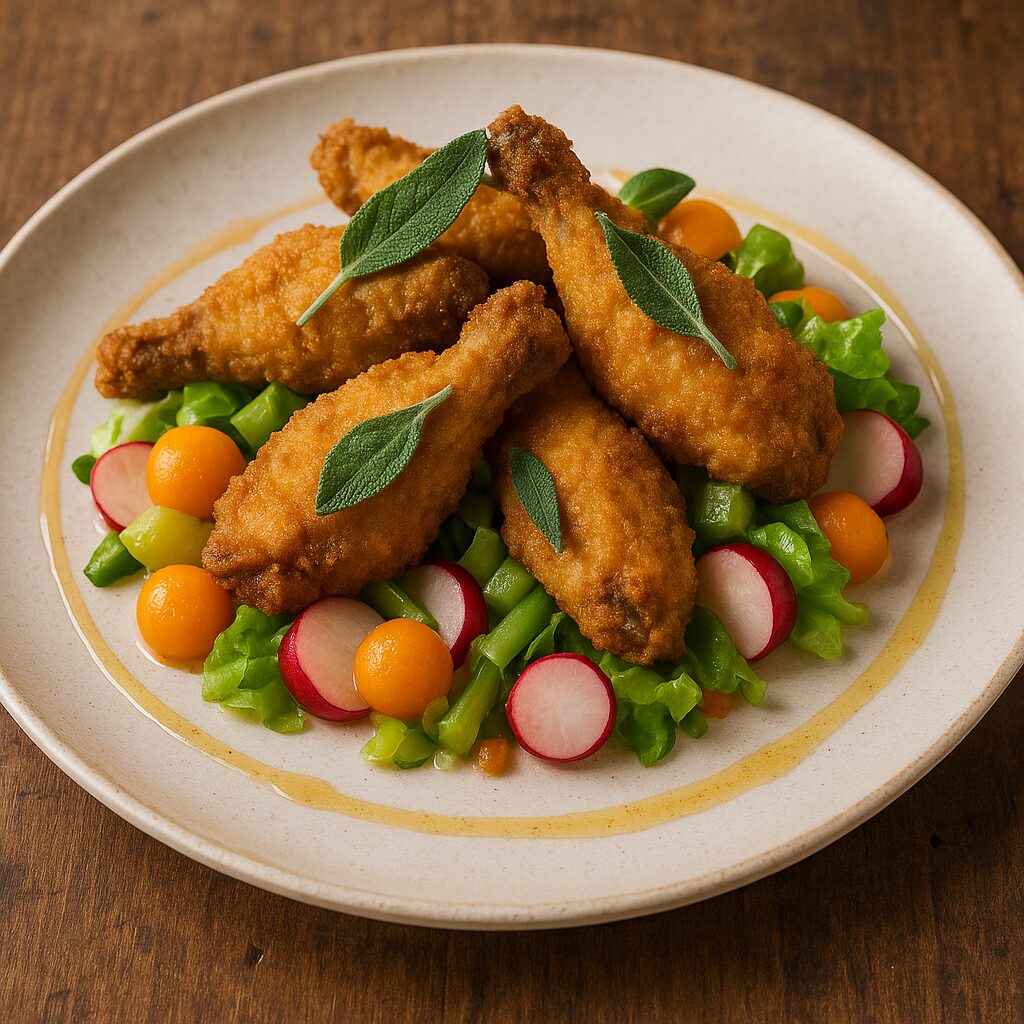 Alette di pollo fritte - Foto VGAI