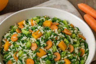 Insalata di riso autunnale con zucca e cicoria - Foto VGAI