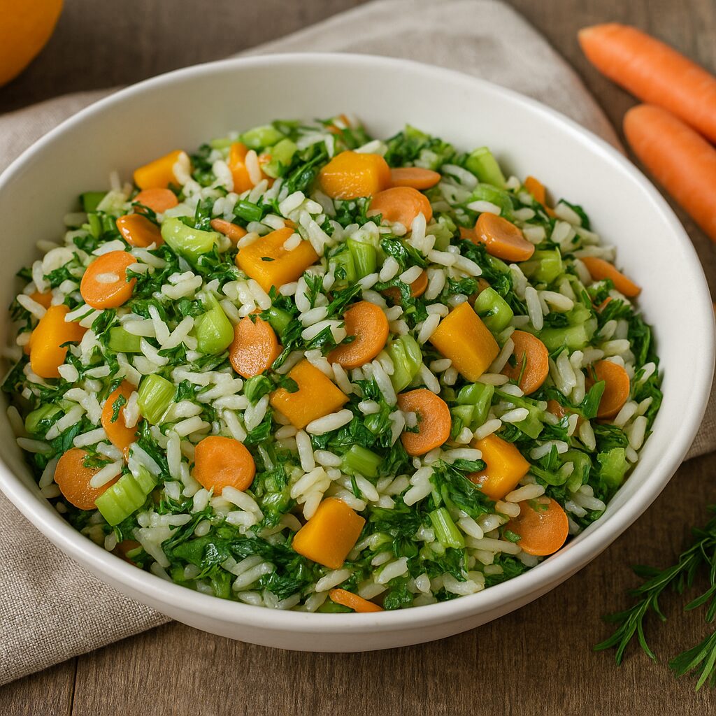Insalata di riso autunnale con zucca e cicoria - Foto VGAI