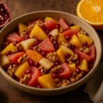 Macedonia autunnale con agrumi, melagrana e noci - Foto VGAI