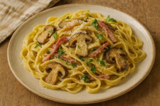 Tagliatelle ai funghi porcini - Foto VGAI